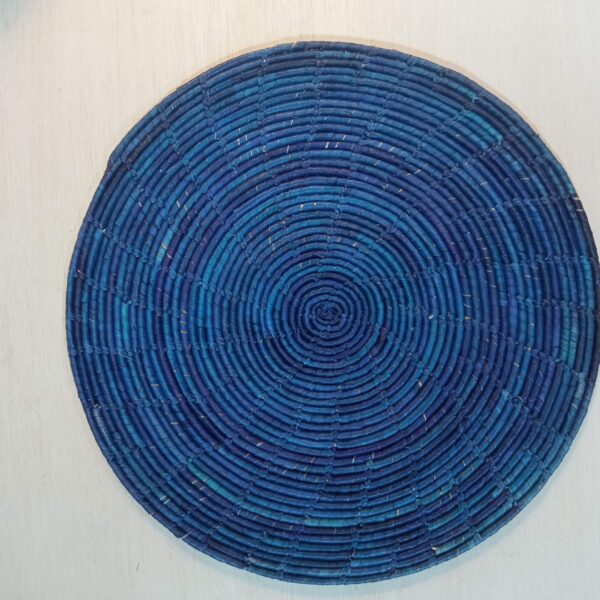 Bajo platos palma Azul – 16727 alfombras Bajo platos palma Azul – 16727