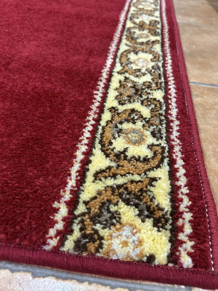Frisia Rojo Cenefa (ancho 140 cm) - Imagen 3