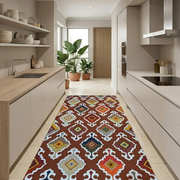 alfombras pasillo vinílico a medida sprinty kilim