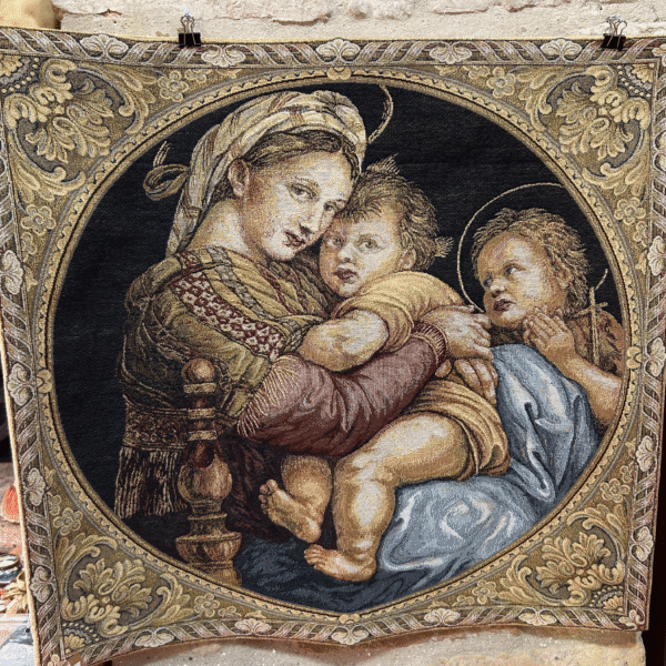 Tapiz Madonna della Seggiola alfombras Tapiz Madonna della Seggiola