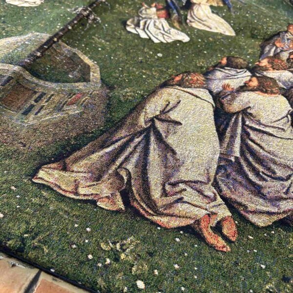alfombras tapiz adoracion de cordero detalle...