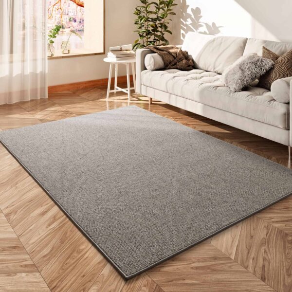 alfombras count gris a medida ambiente